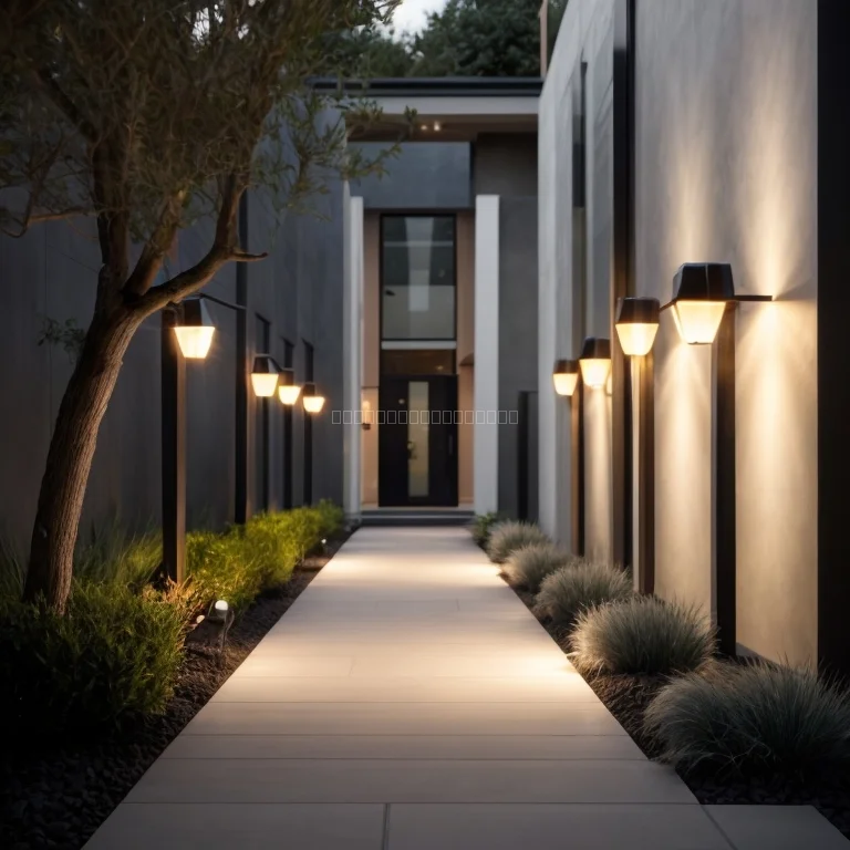 Stylish lamp top way lighting setup